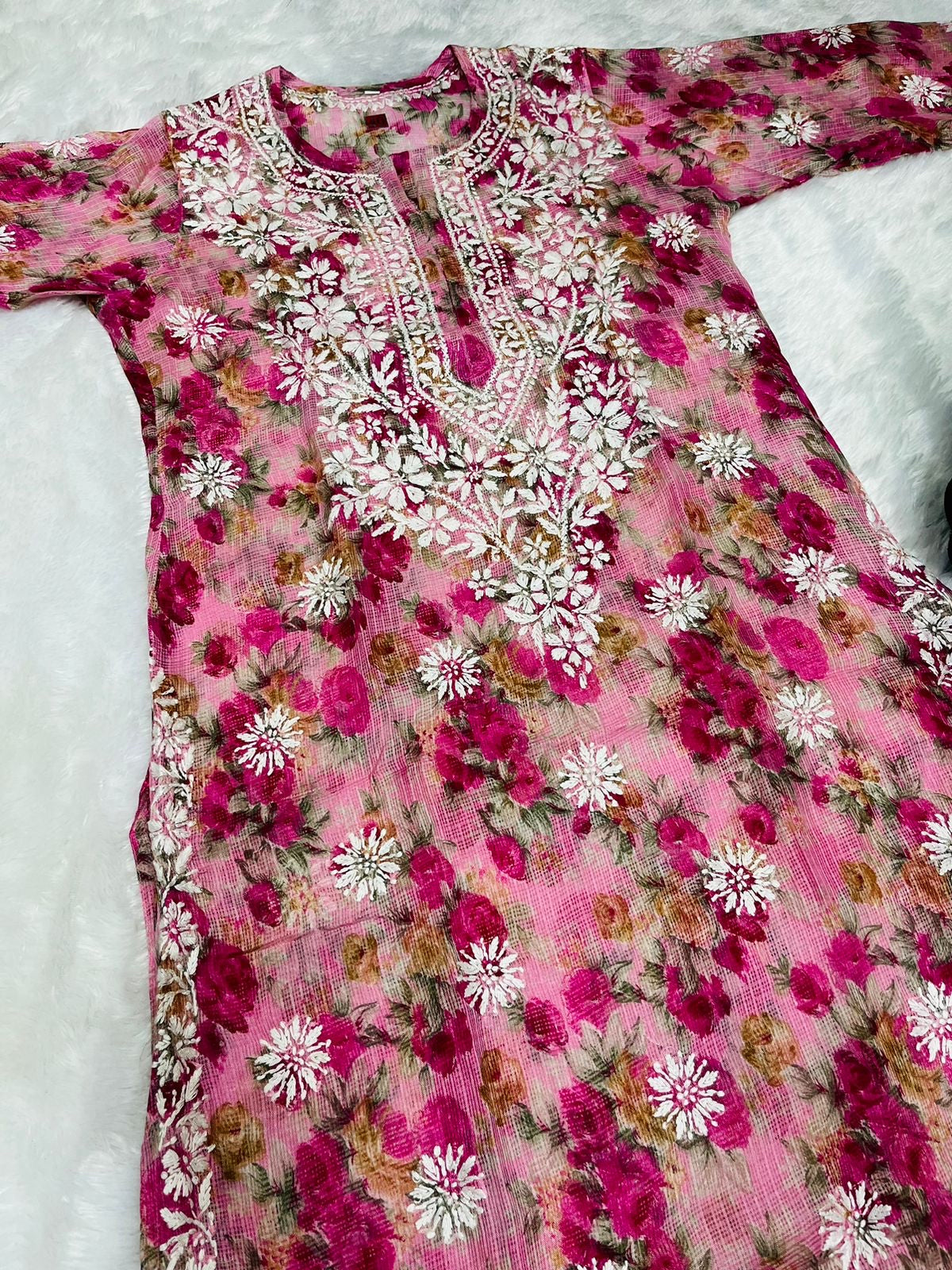 Muraad Chikankari Kurti