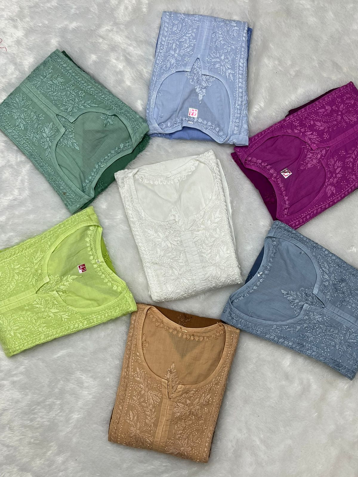 Rida Chikankari Kurti