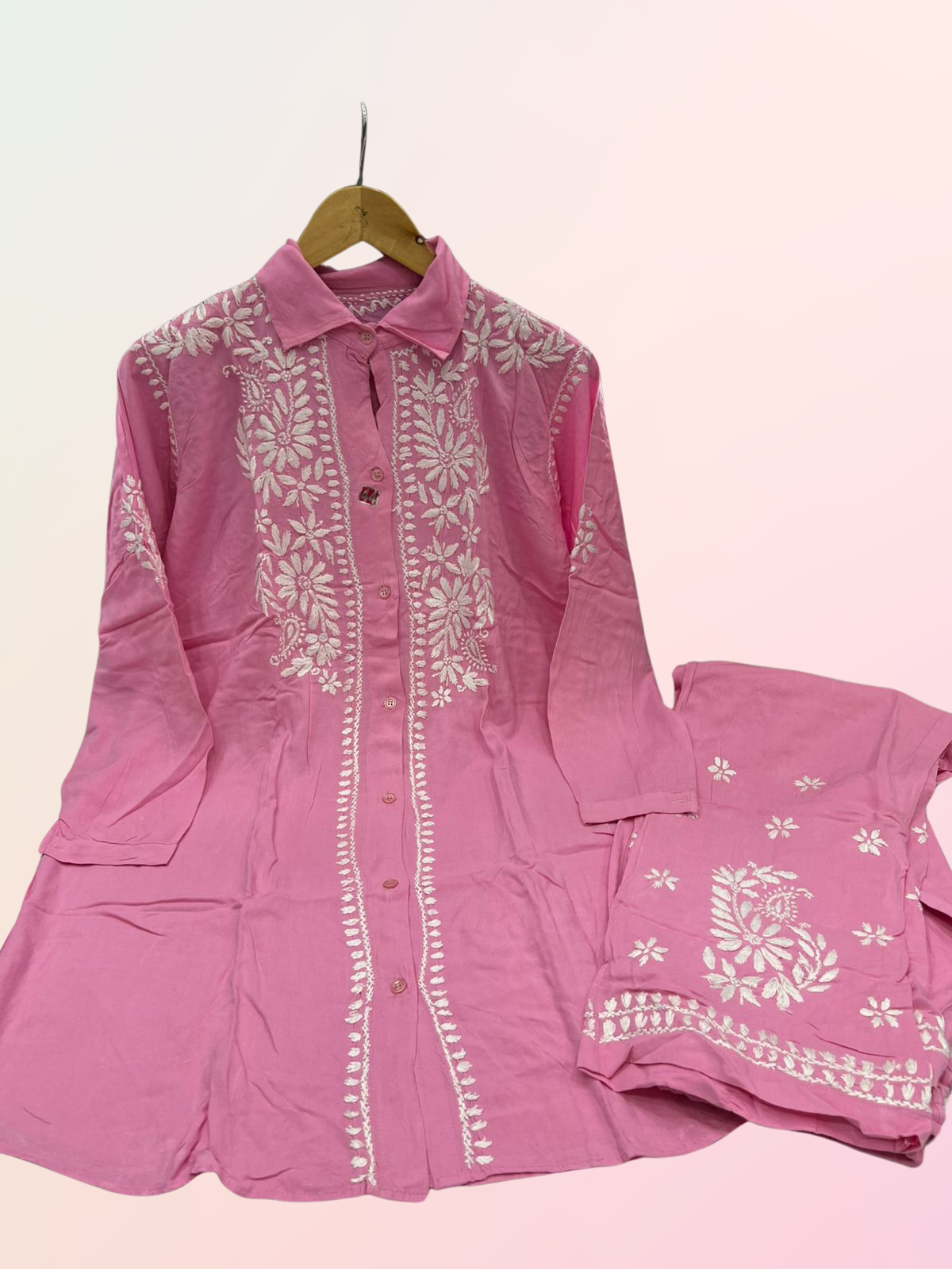 Mira Chikankari Co-ord Set