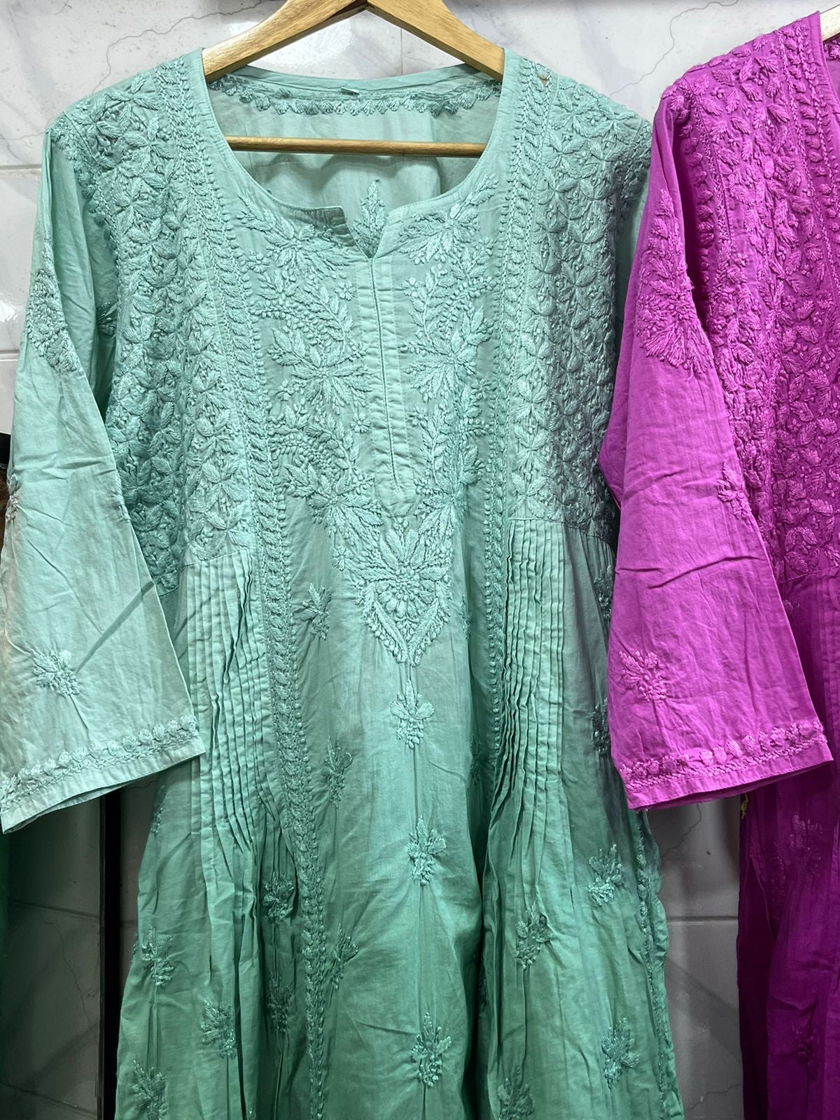 Rida Chikankari Kurti