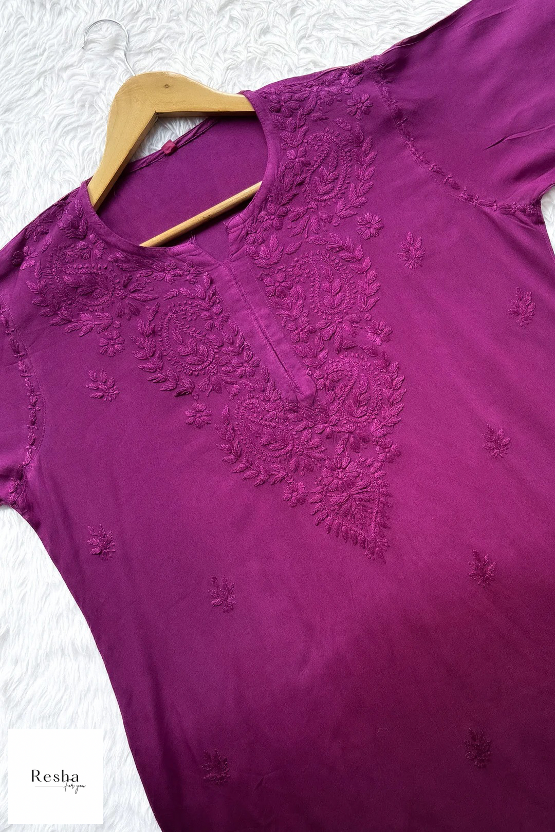 Meher Ombre Chikankari Suit
