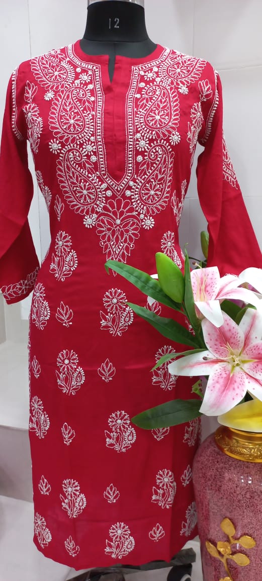 Nour Chikankari Kurta