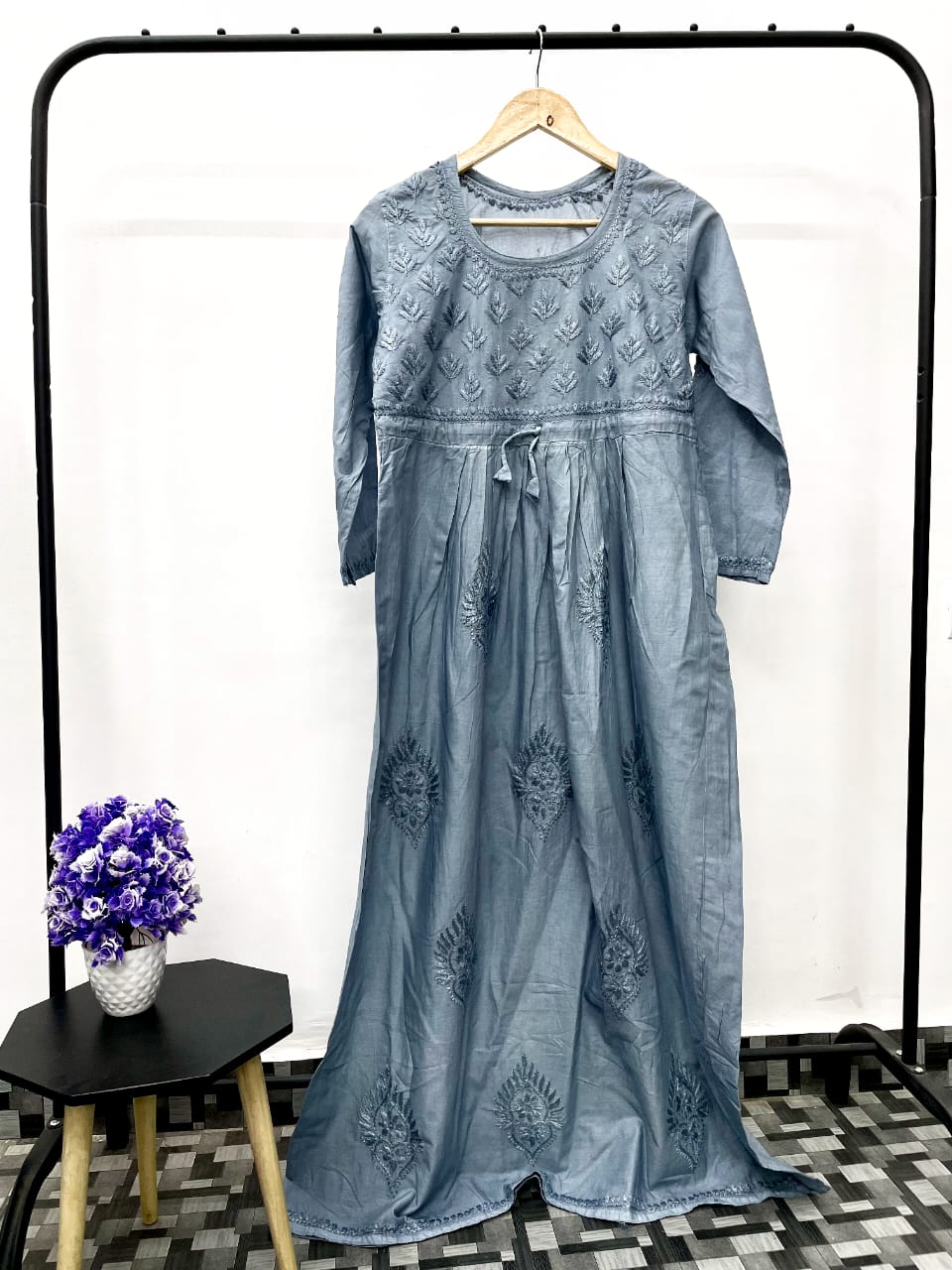 Riwaayat Premium Dyed Cotton Gown