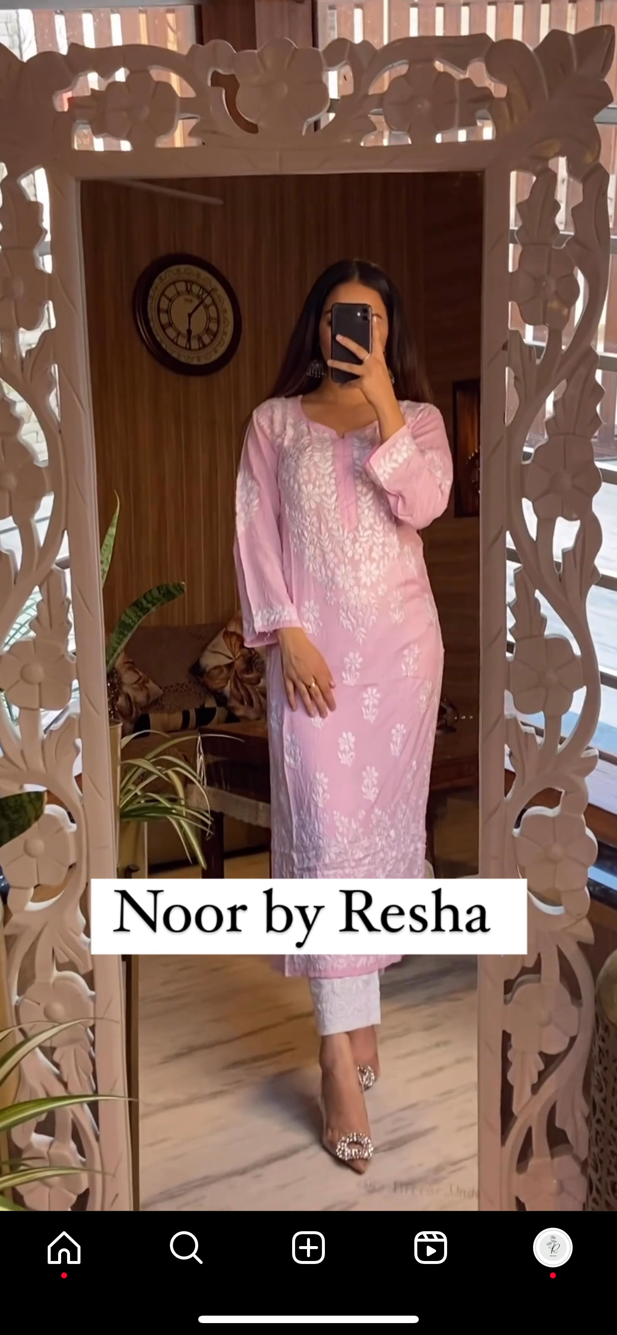 Noor Chikankari Kurta