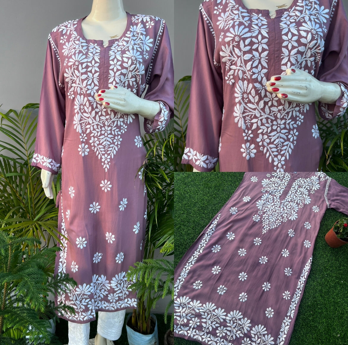 Noor Chikankari Kurta