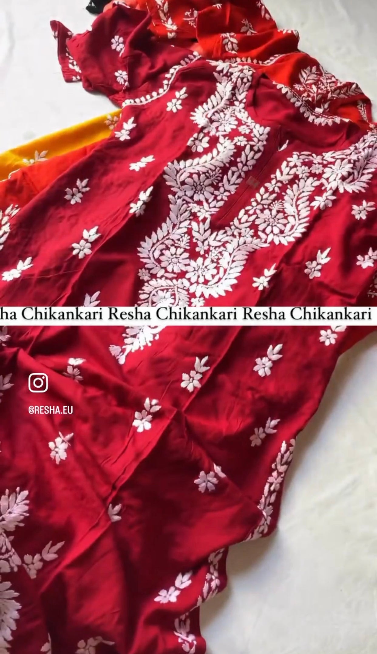 Samra Chikankari Kurta