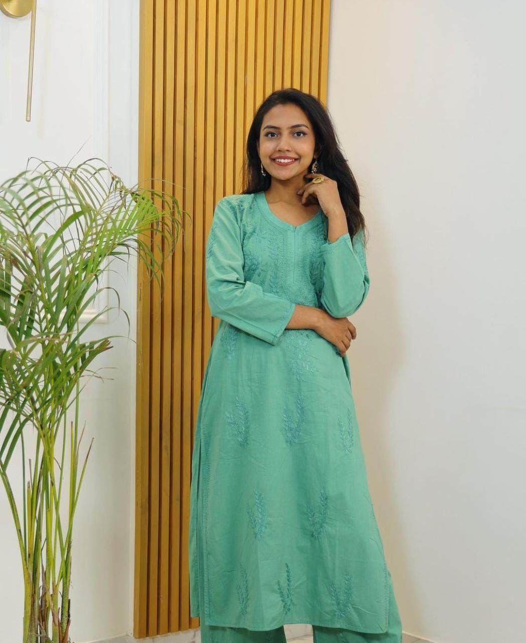 Khush Chikankari Two Piece Set