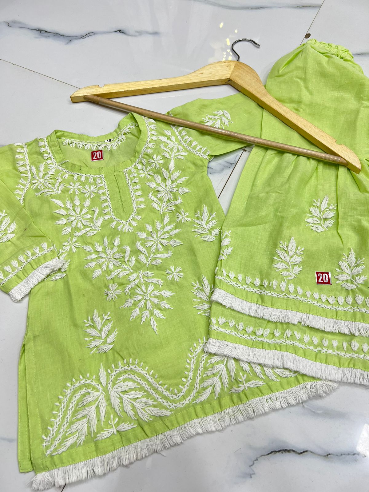 Kids Chikankari Suit