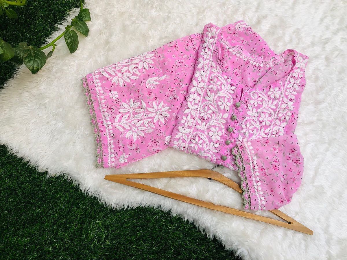 Saba Chikankari Two Piece Set