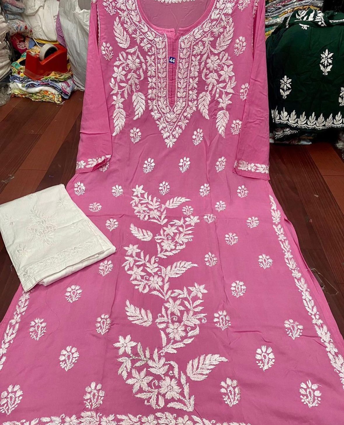 Modal Chikankari Kurta
