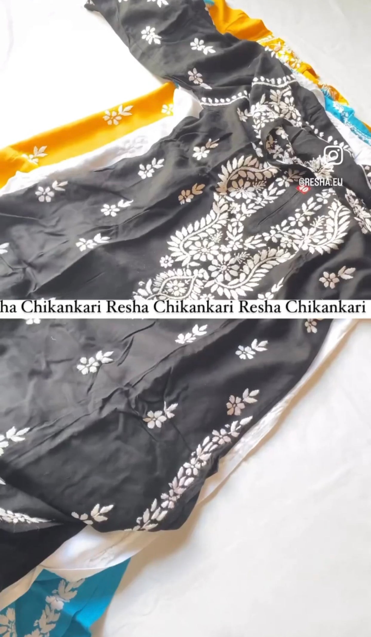 Samra Chikankari Kurta