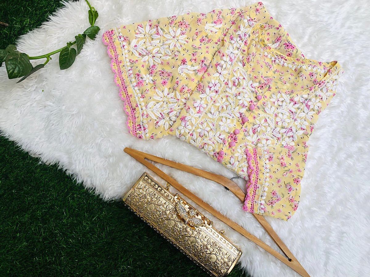 Saba Chikankari Two Piece Set