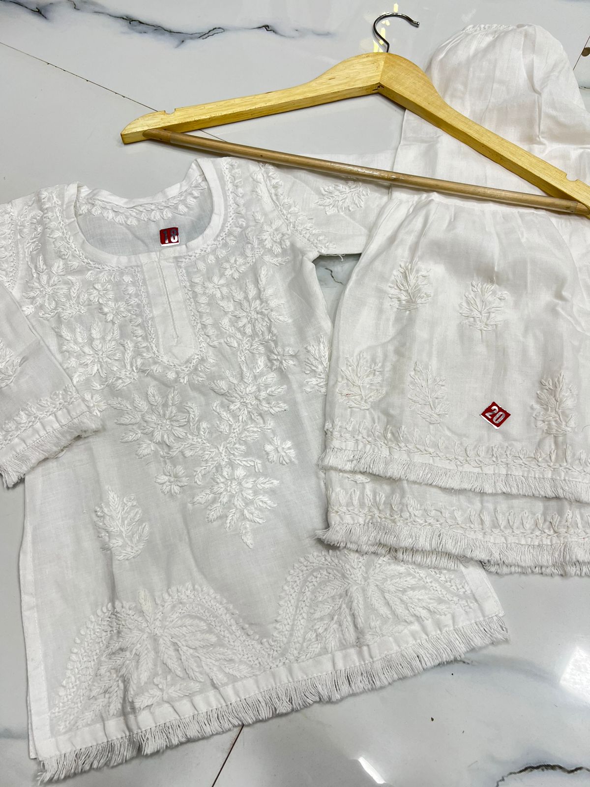 Kids Chikankari Suit