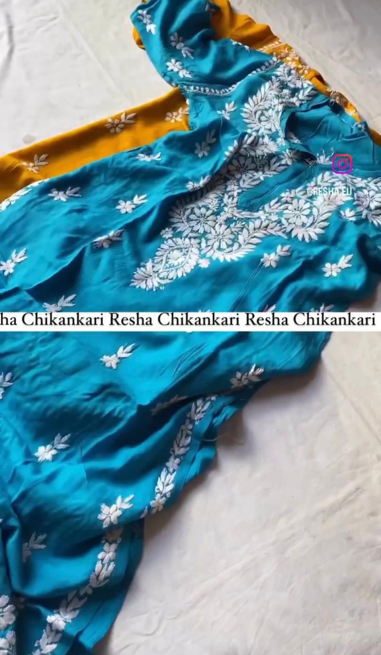 Samra Chikankari Kurta