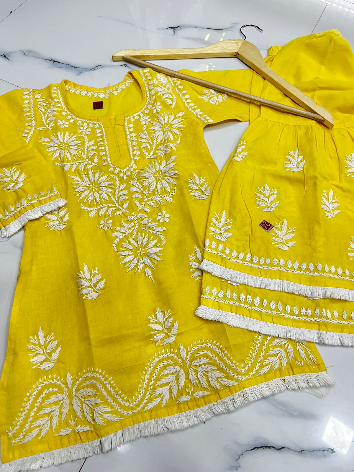 Kids Chikankari Suit