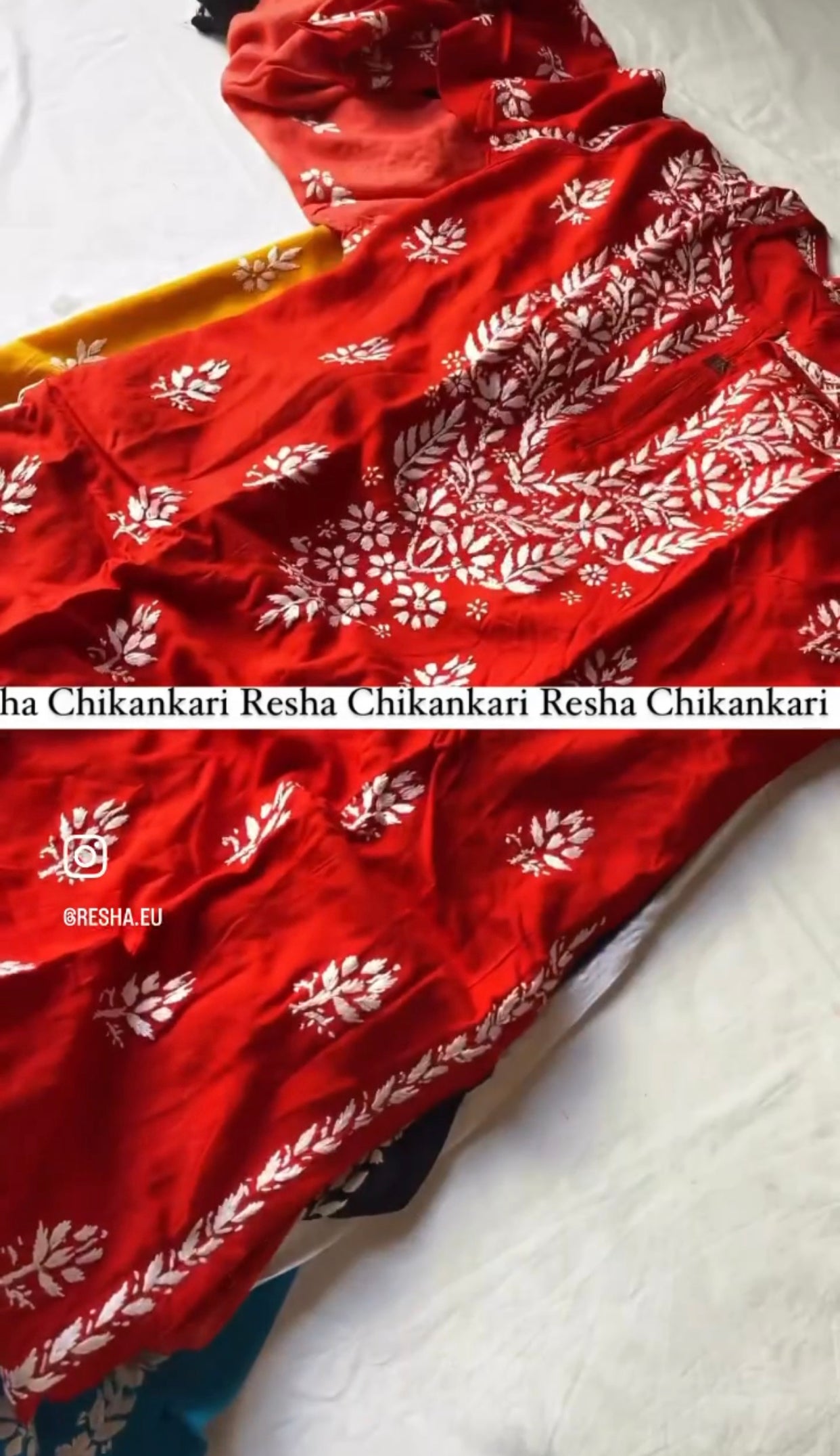 Samra Chikankari Kurta
