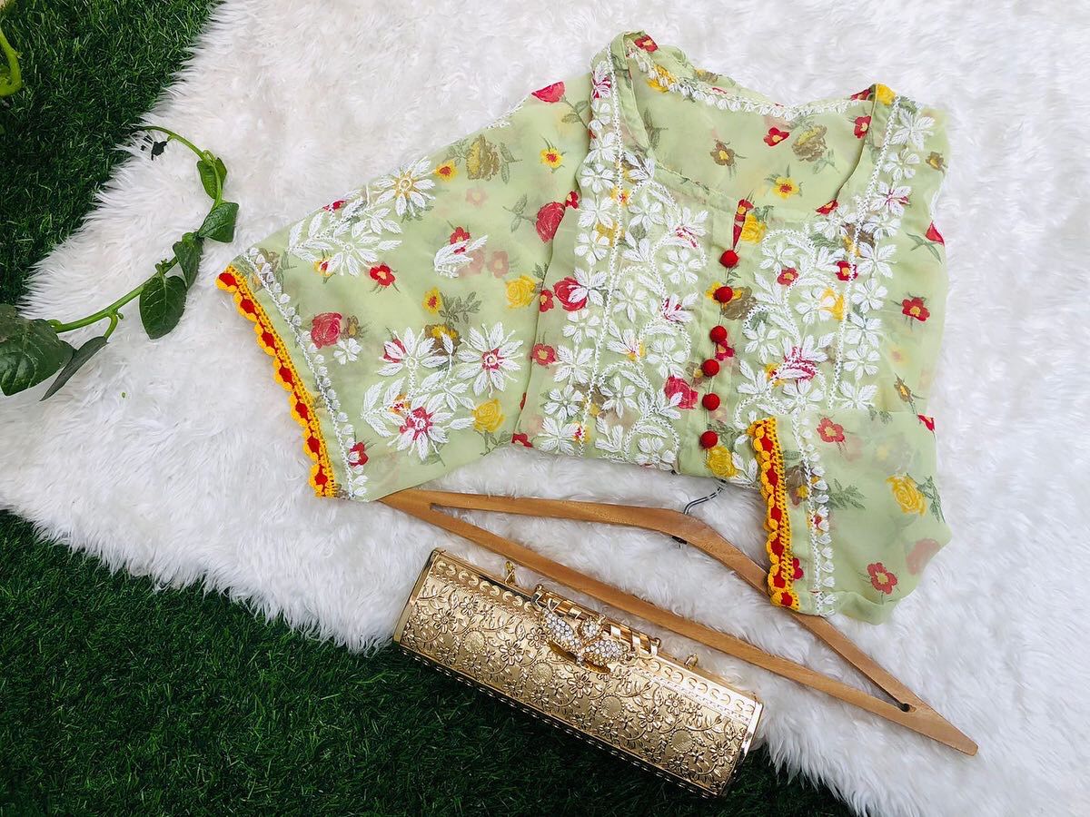 Saba Chikankari Two Piece Set