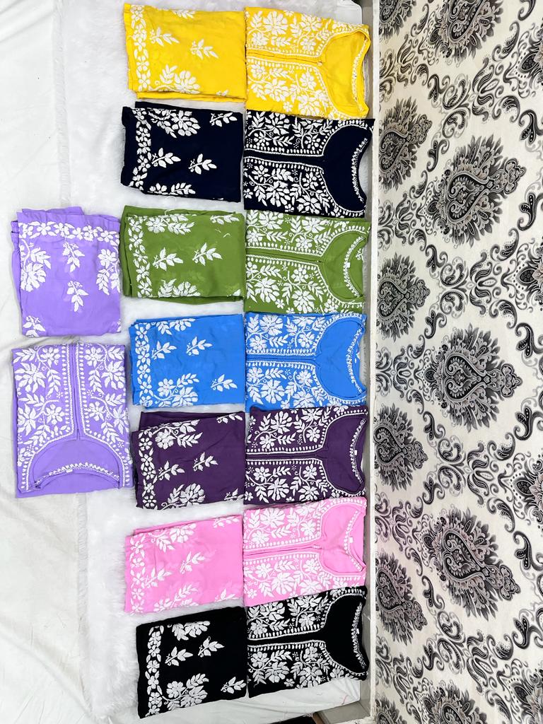 Nishra Chikankari Set