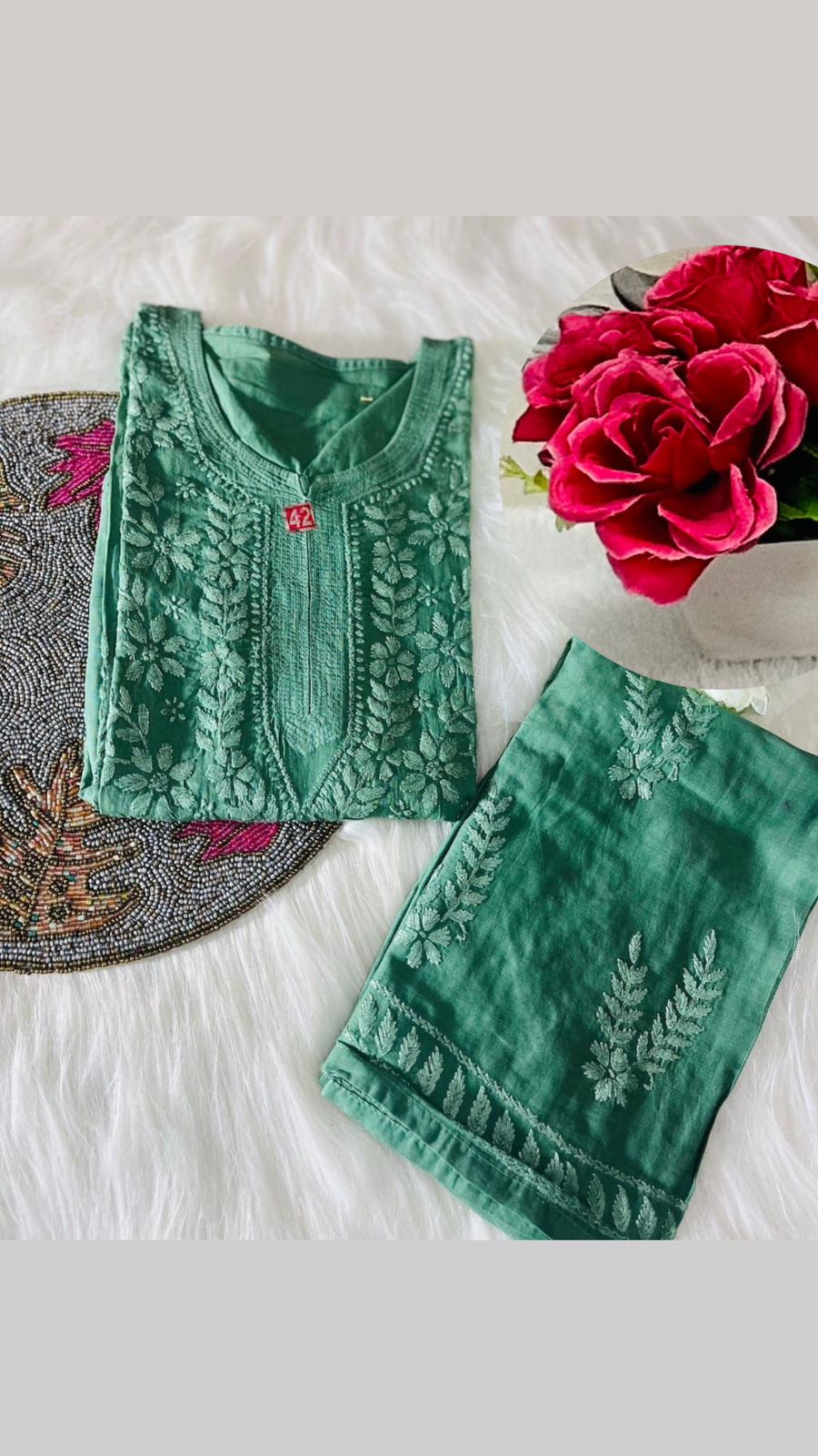 Khush Chikankari Two Piece Set