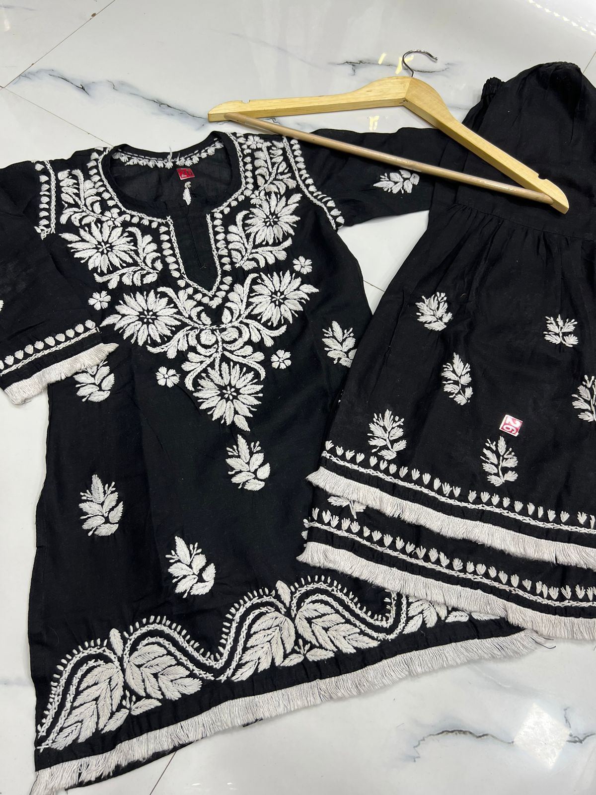 Kids Chikankari Suit