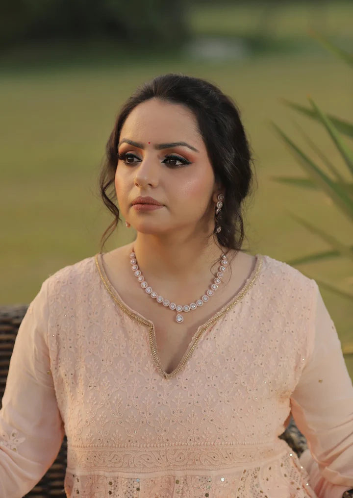 Premium Chikankari Anarkali