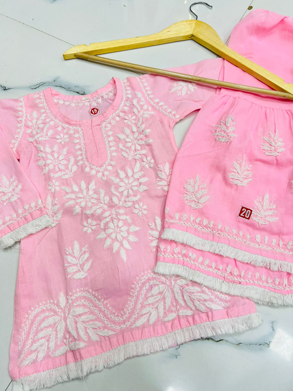 Kids Chikankari Suit