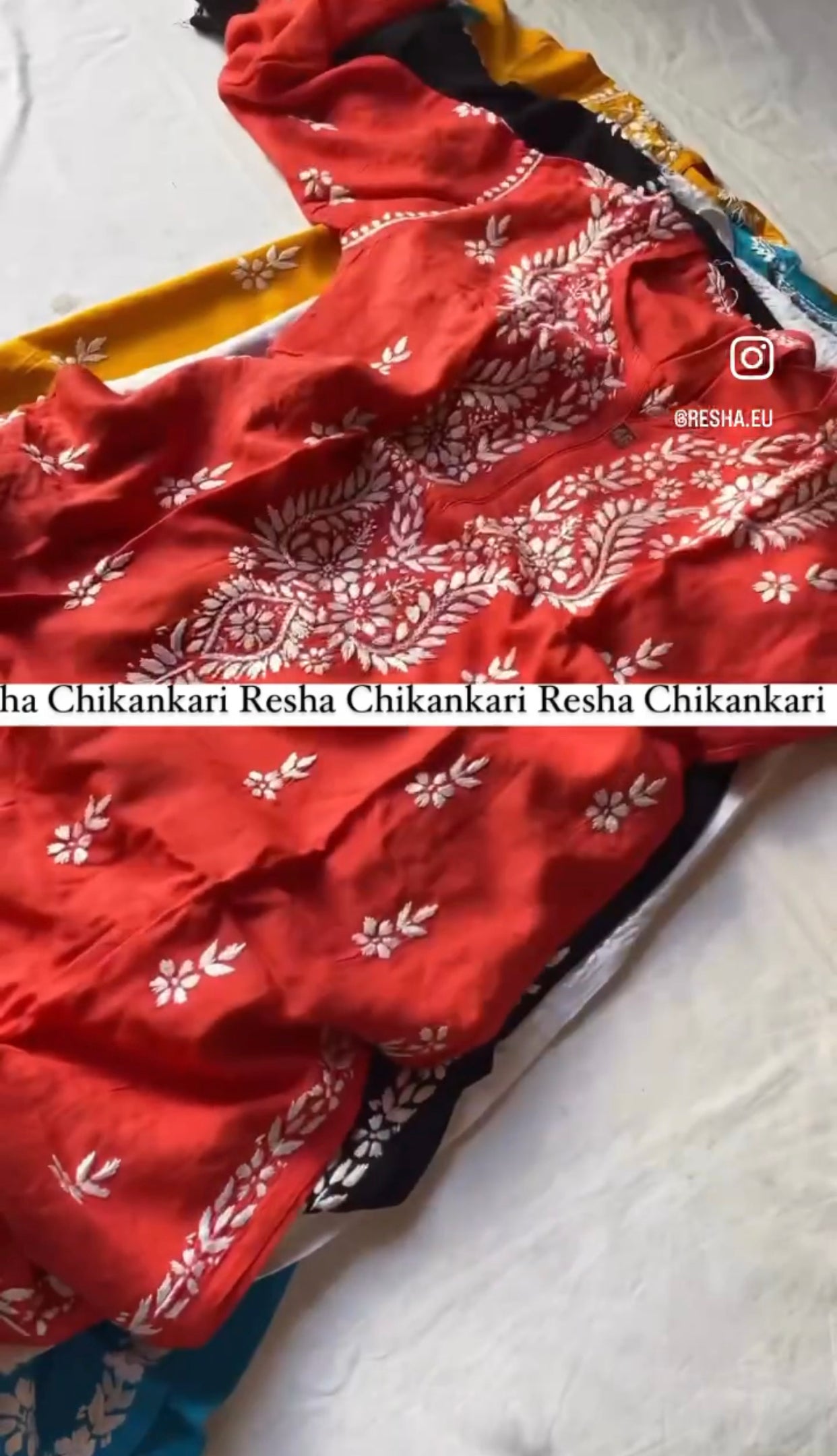 Samra Chikankari Kurta