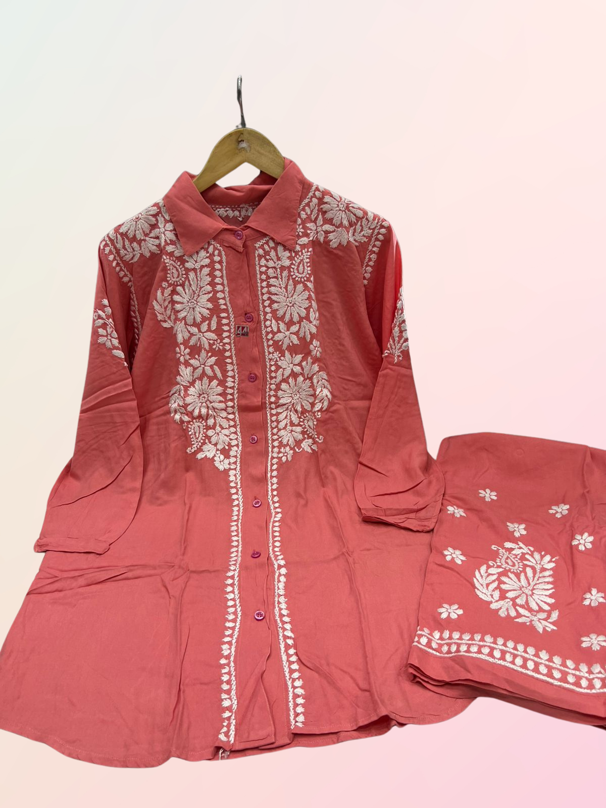 Mira Chikankari Co-ord Set