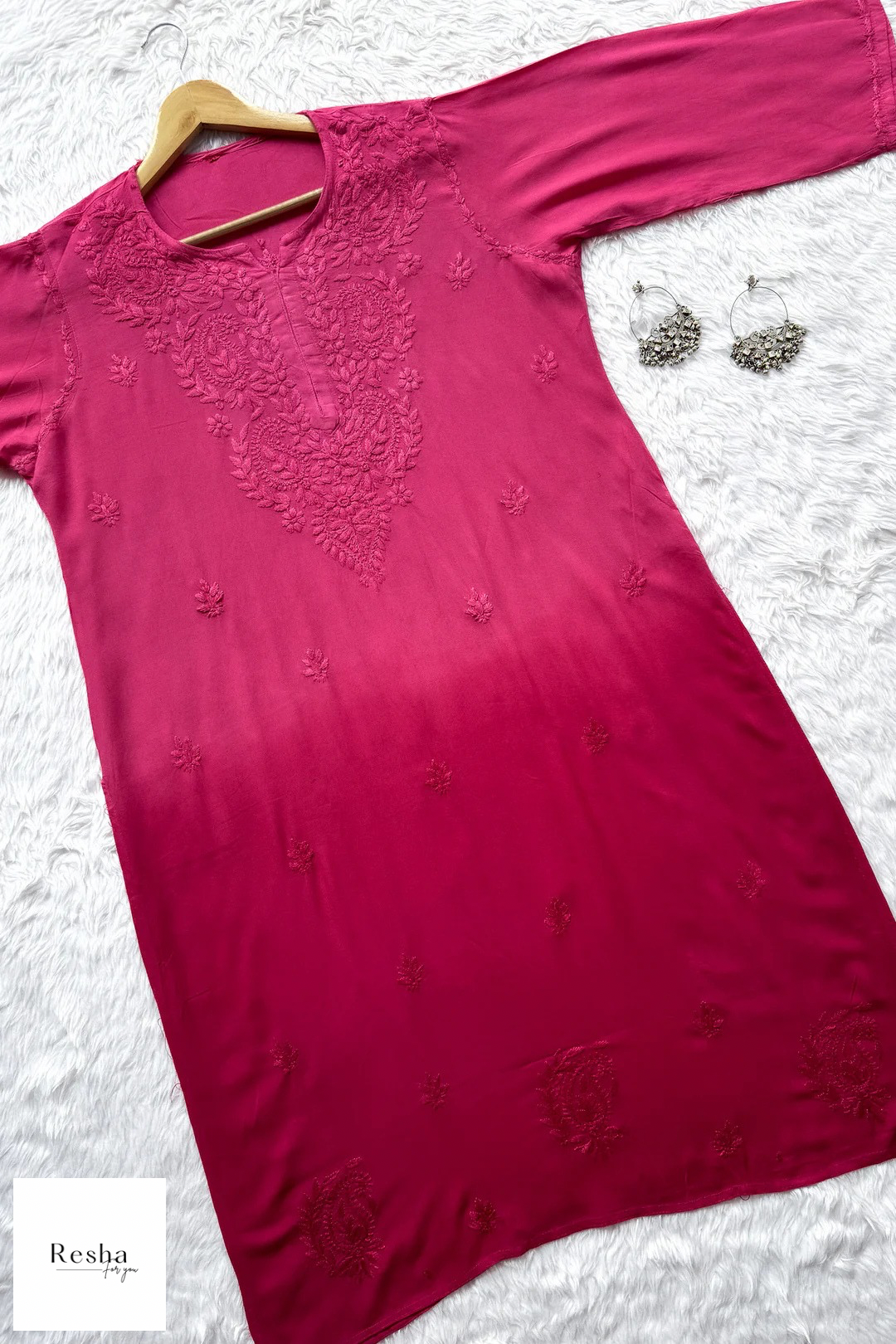 Meher Ombre Chikankari Suit