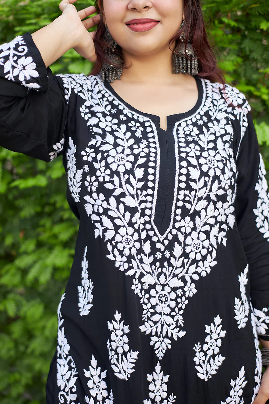 Naaz Chikankari Cotton Co-Ord Set