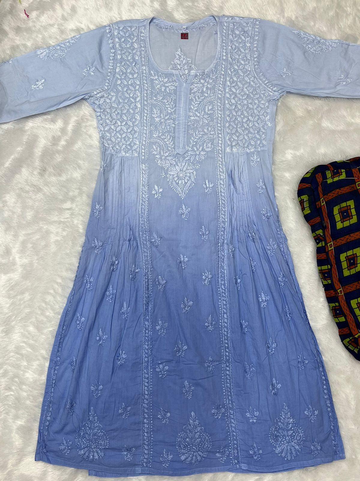 Rida Chikankari Kurti