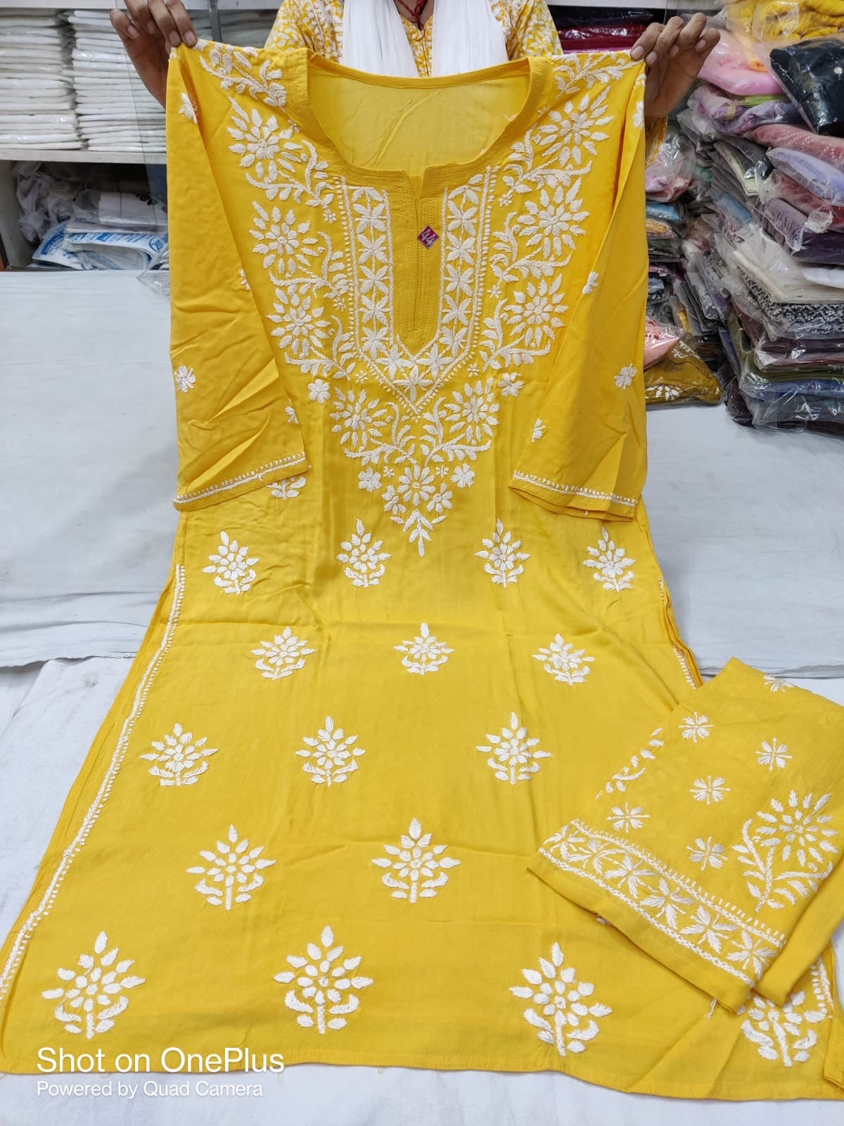 Zara Chikankari Set