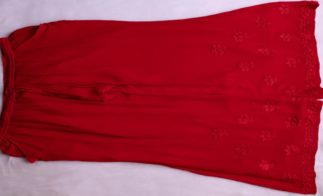 Pearl Premium Viscose Chikankari Suit