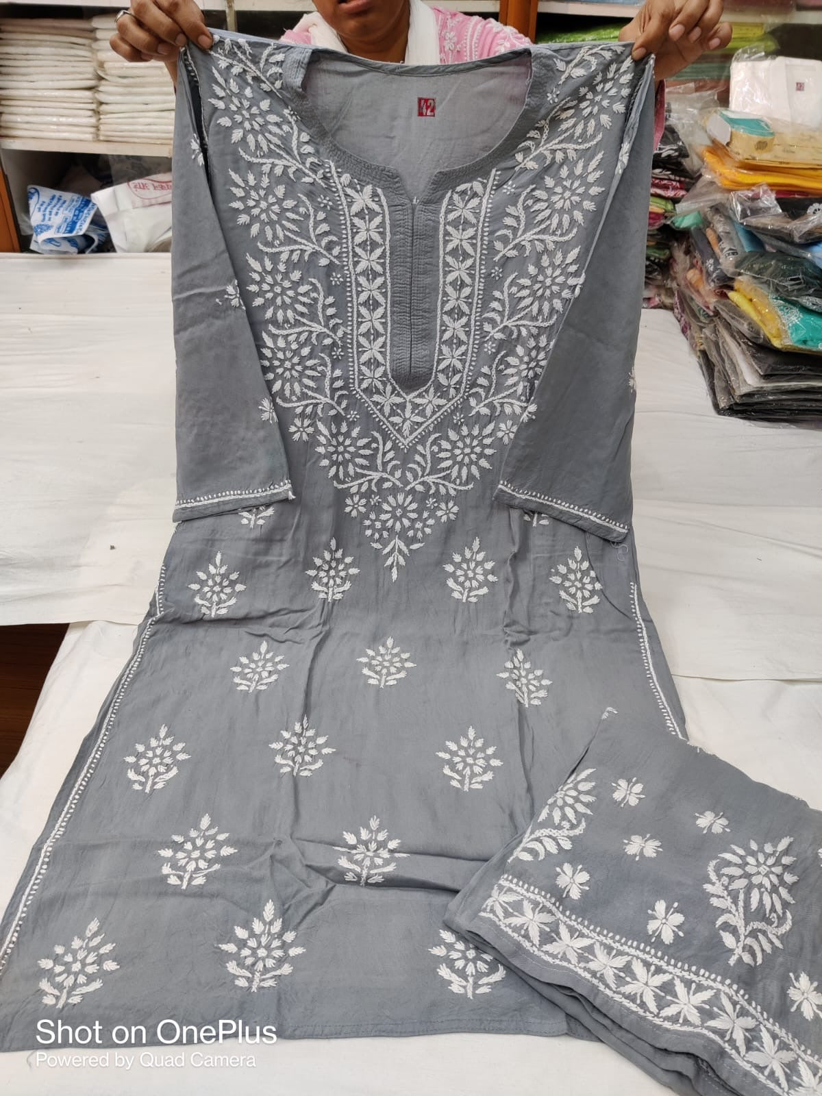 Zara Chikankari Set