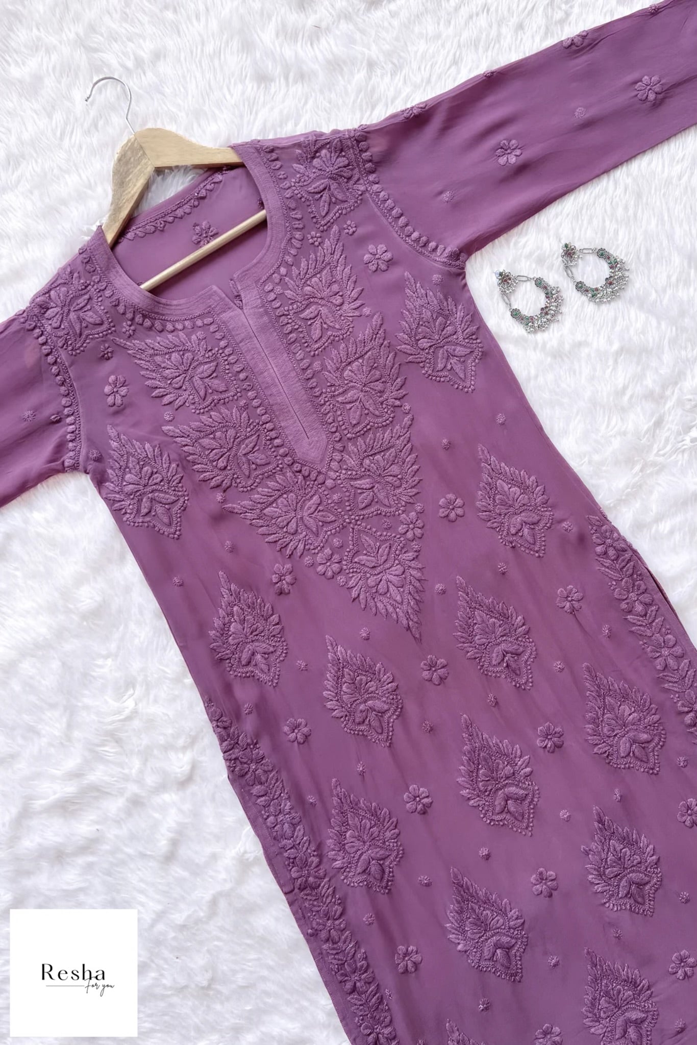 Saya Premium Chikankari Kurta