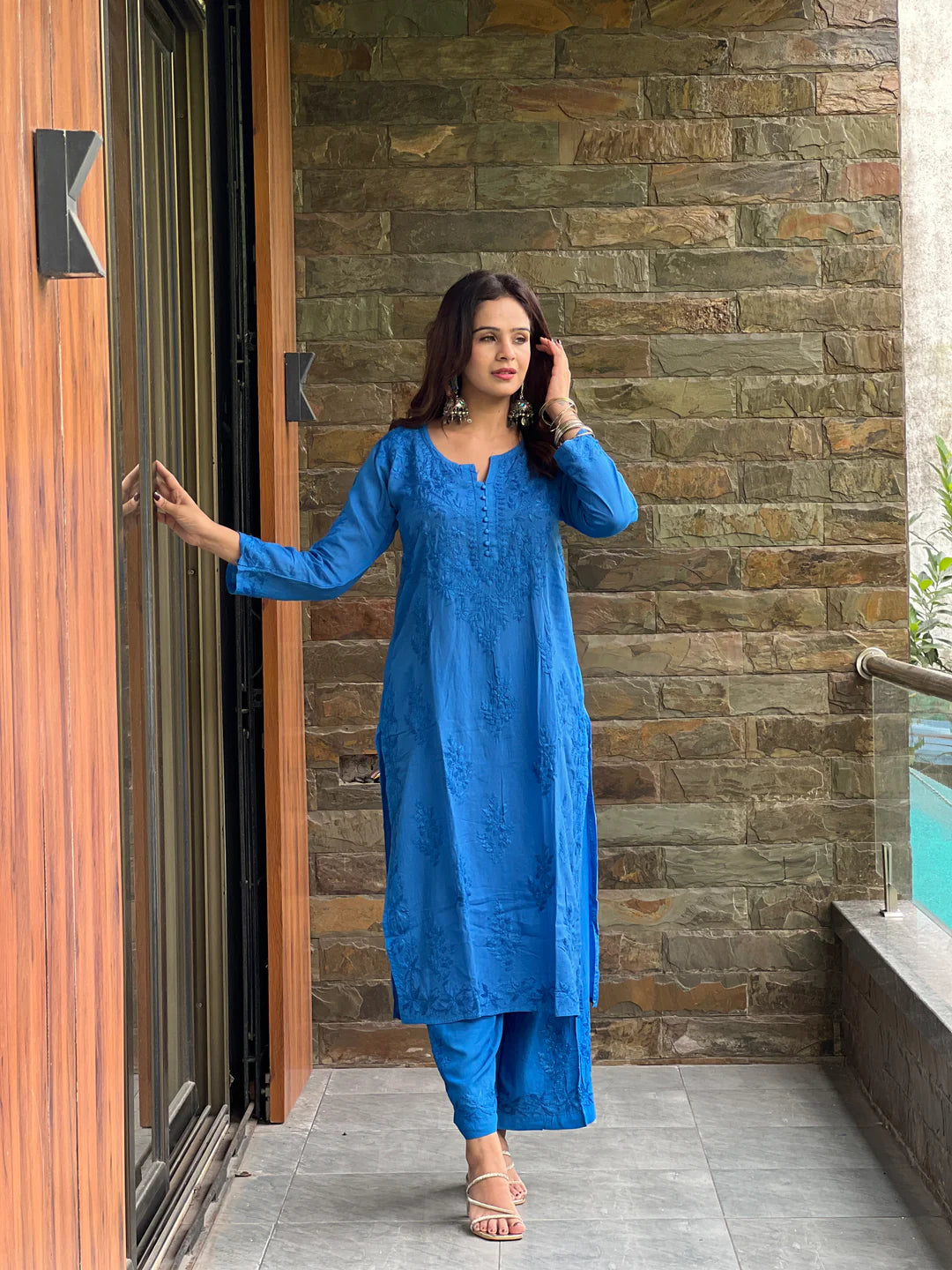 Kaizan Modal Cotton Co-Ord Set
