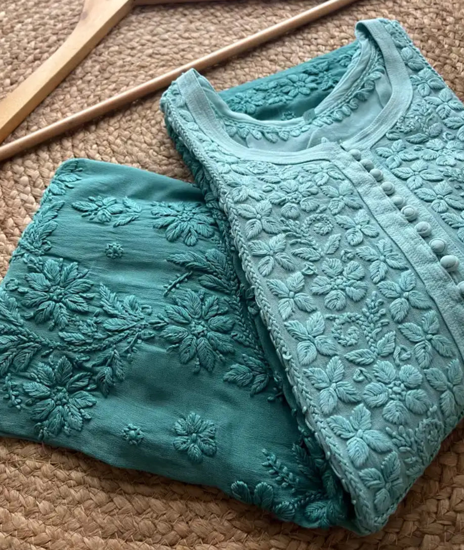 Noor Premium Chikankari Kurta/ Coord/ Full Suit