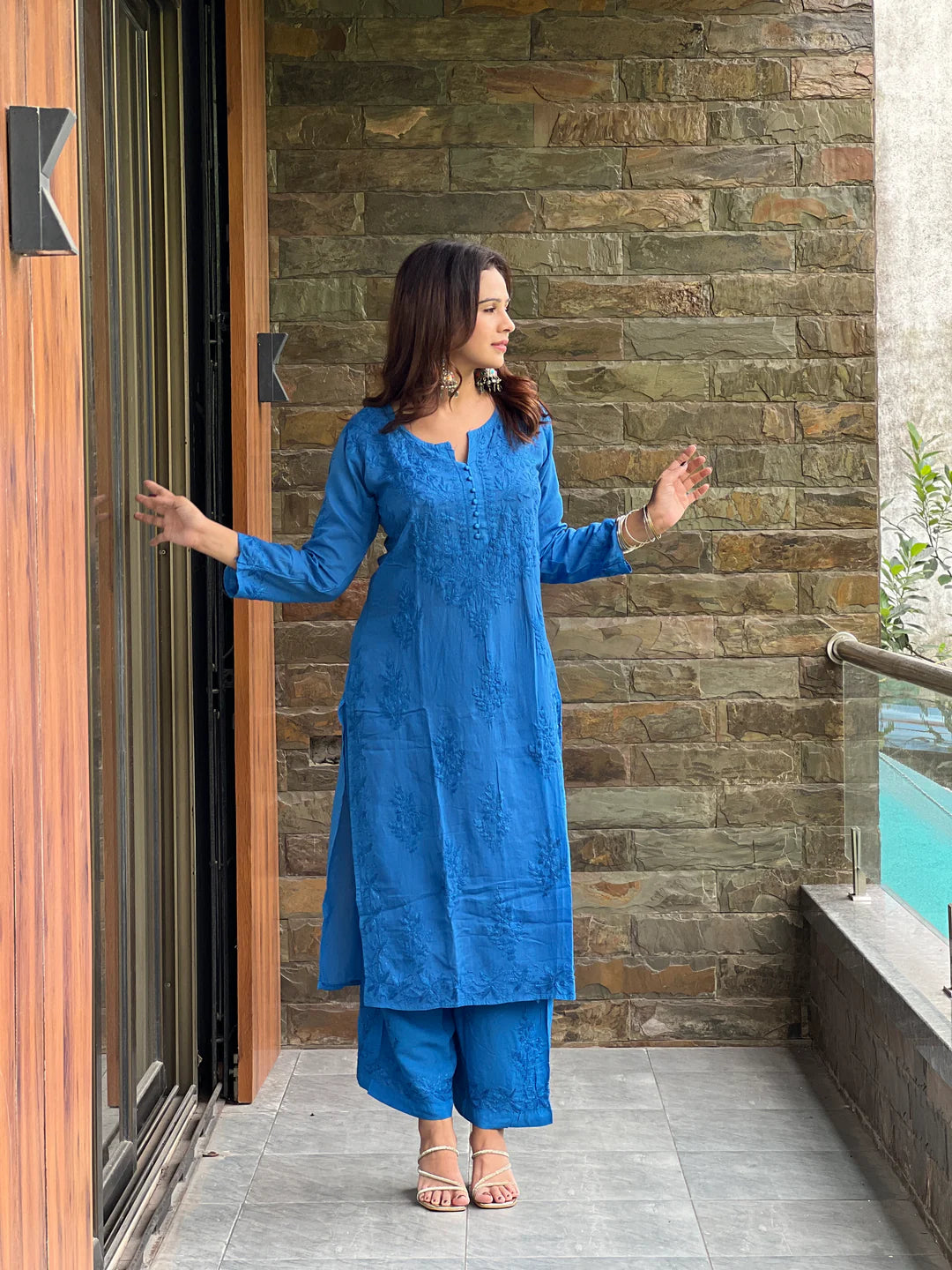 Kaizan Modal Cotton Co-Ord Set