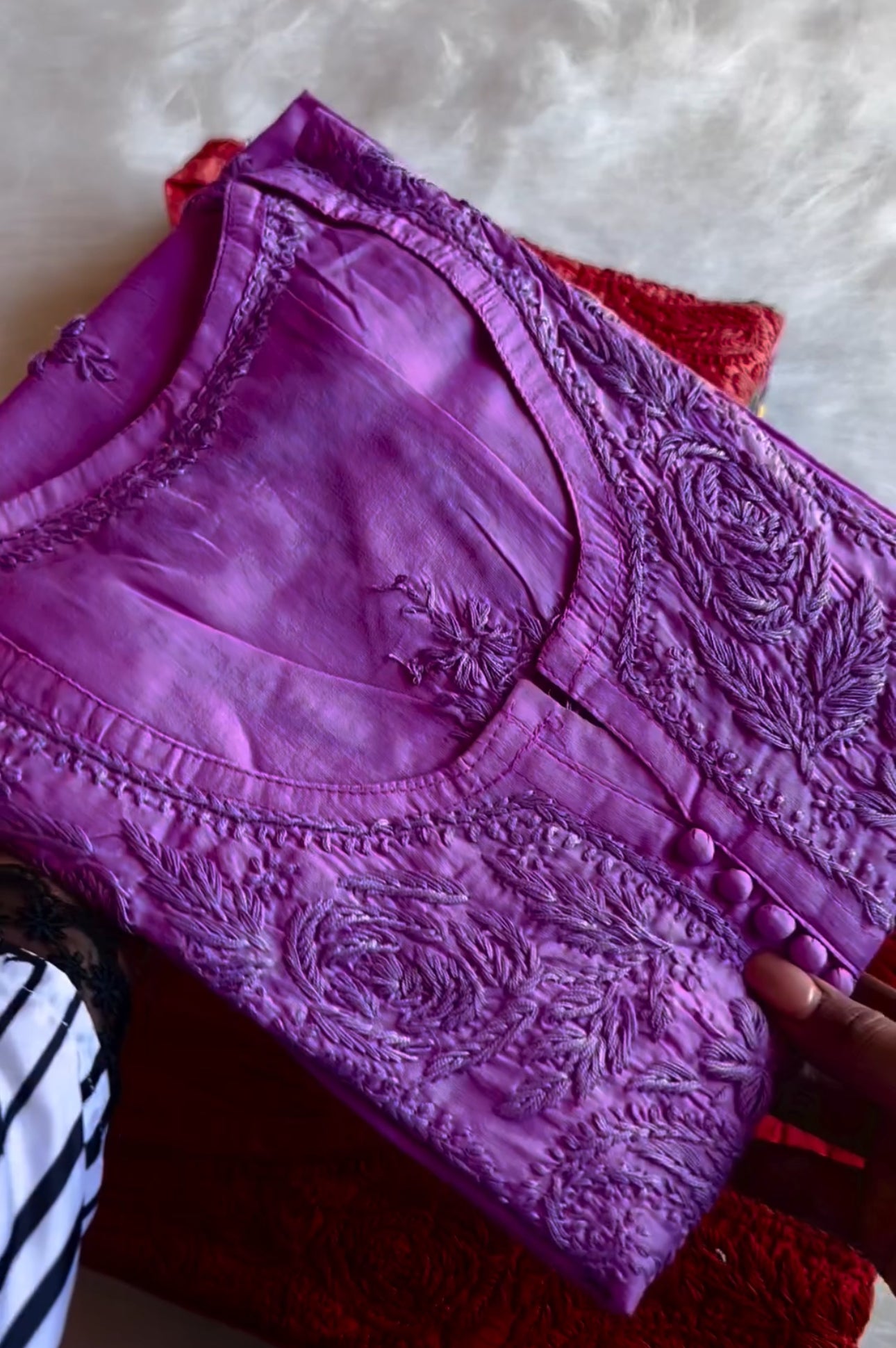 Joon Cotton Premium Chikankari Kurta