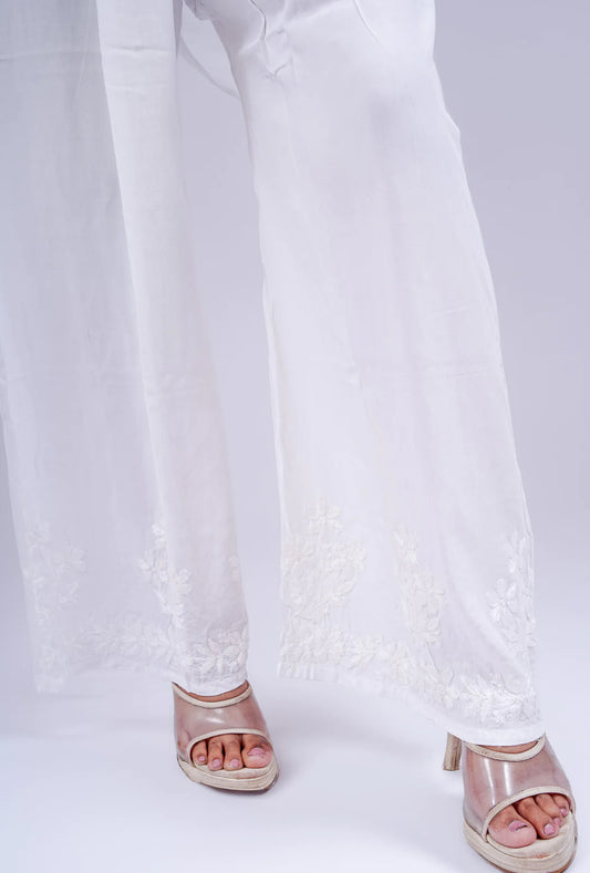 Modal Chikankari Palazzo