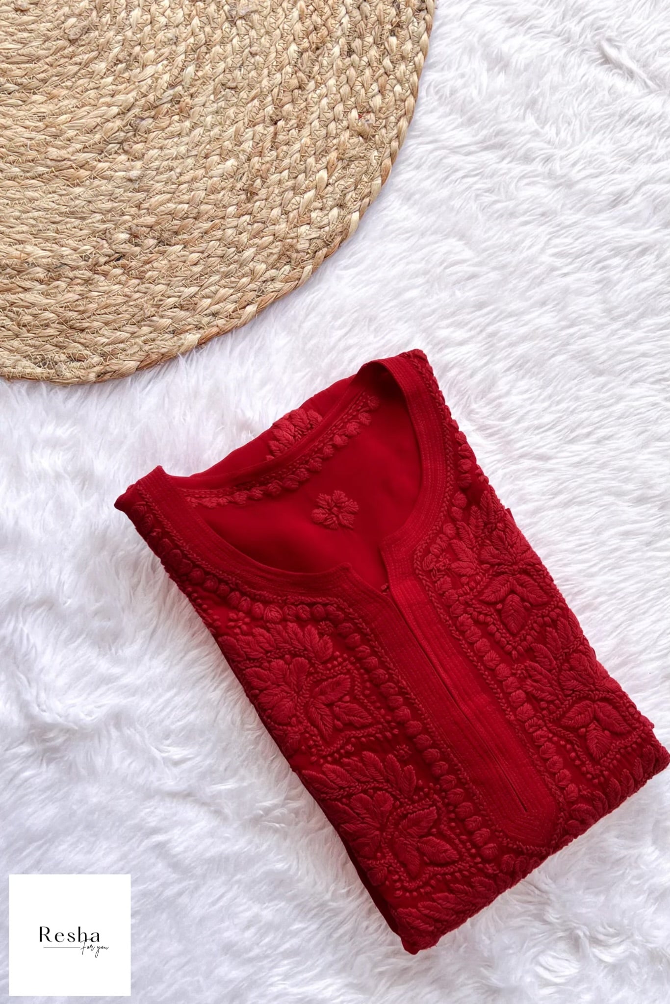 Saya Premium Chikankari Kurta