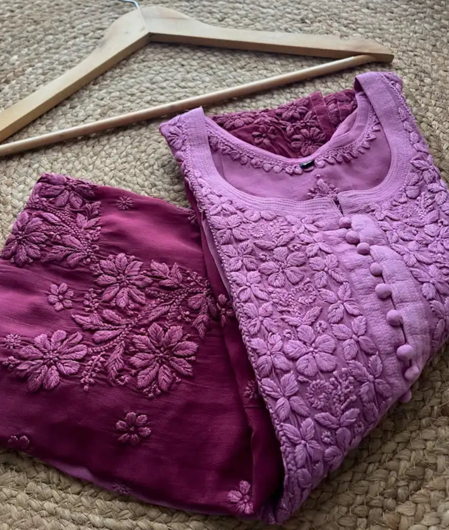 Noor Premium Chikankari Kurta/ Coord/ Full Suit