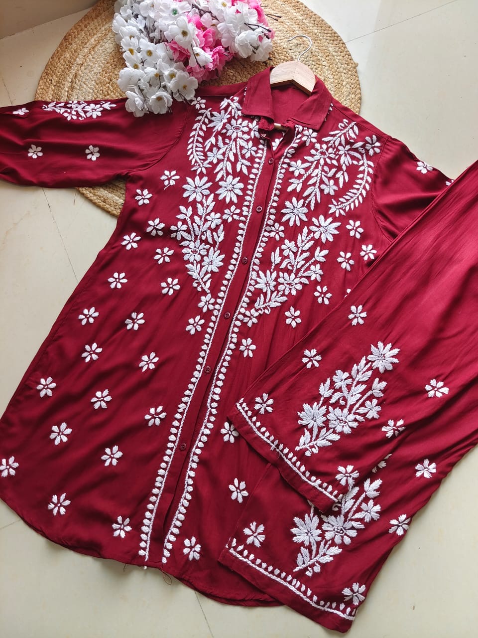 Nida Shirt Co-ord Set