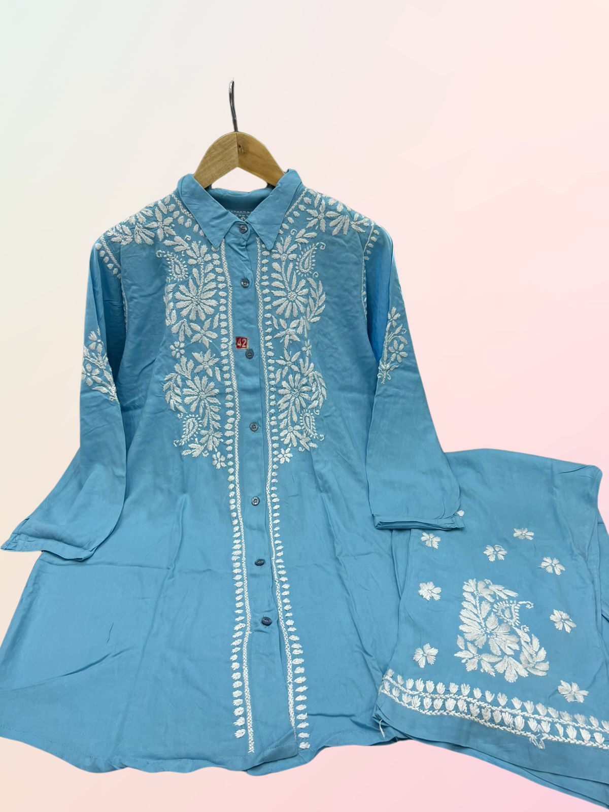 Mira Chikankari Co-ord Set
