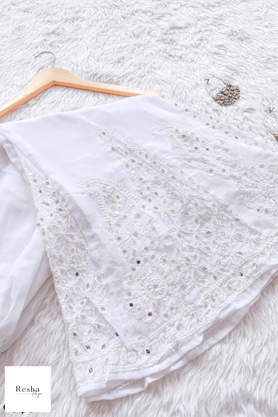 Meher Mirror Chikankari Suit
