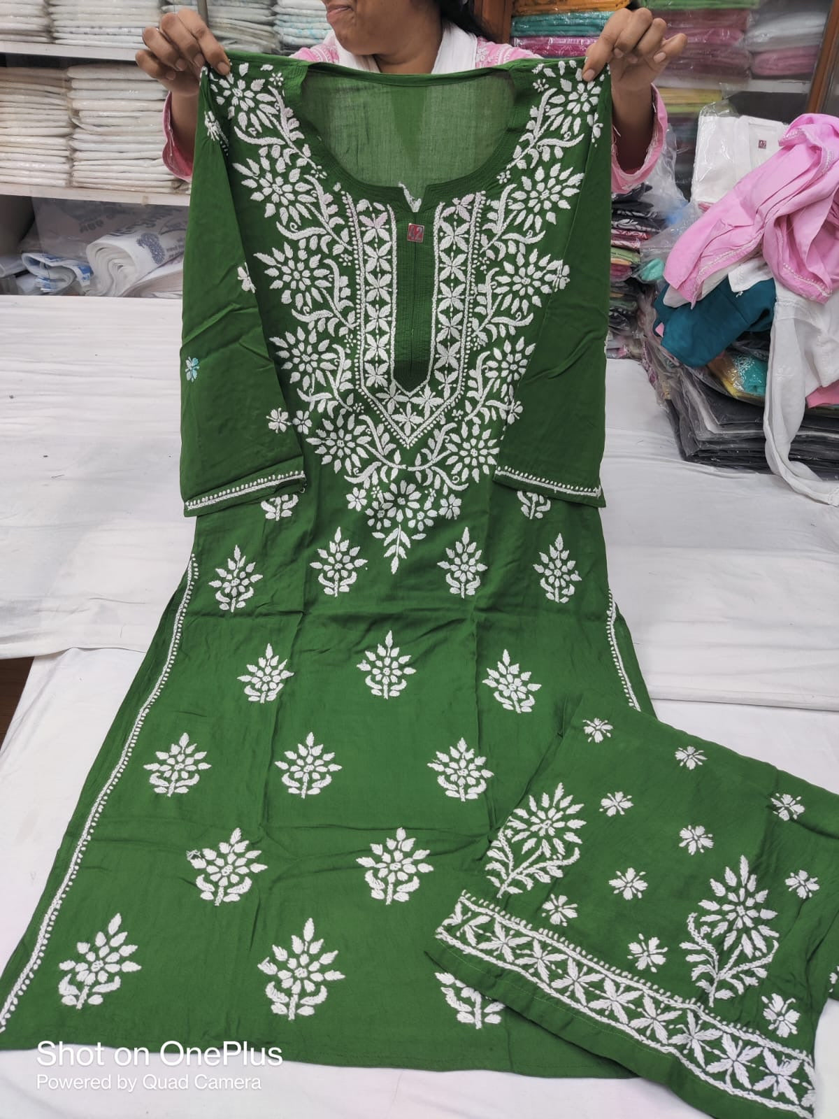 Zara Chikankari Set
