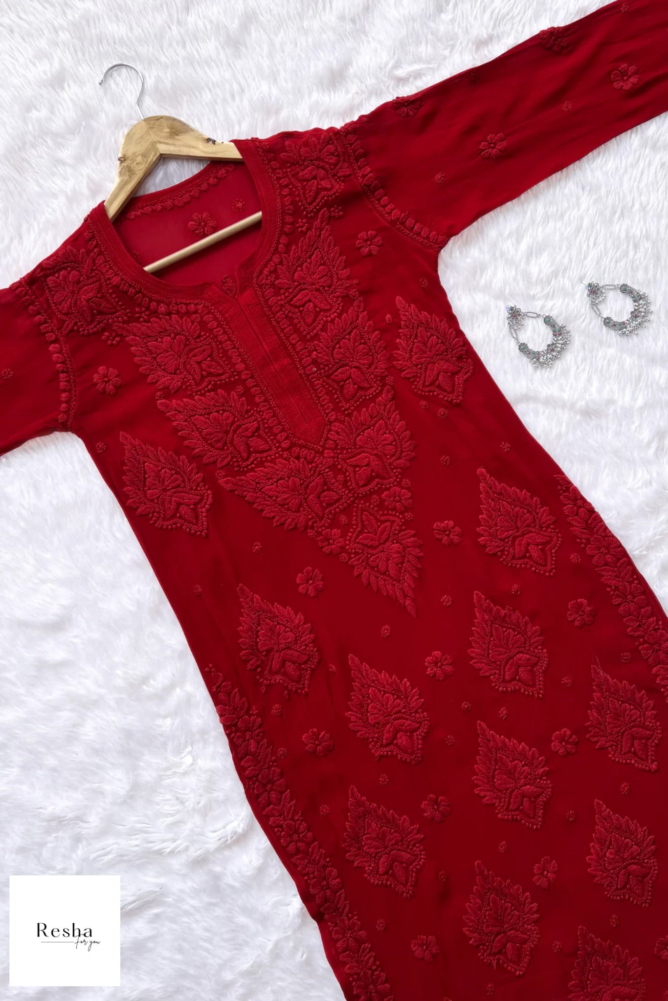 Saya Premium Chikankari Kurta