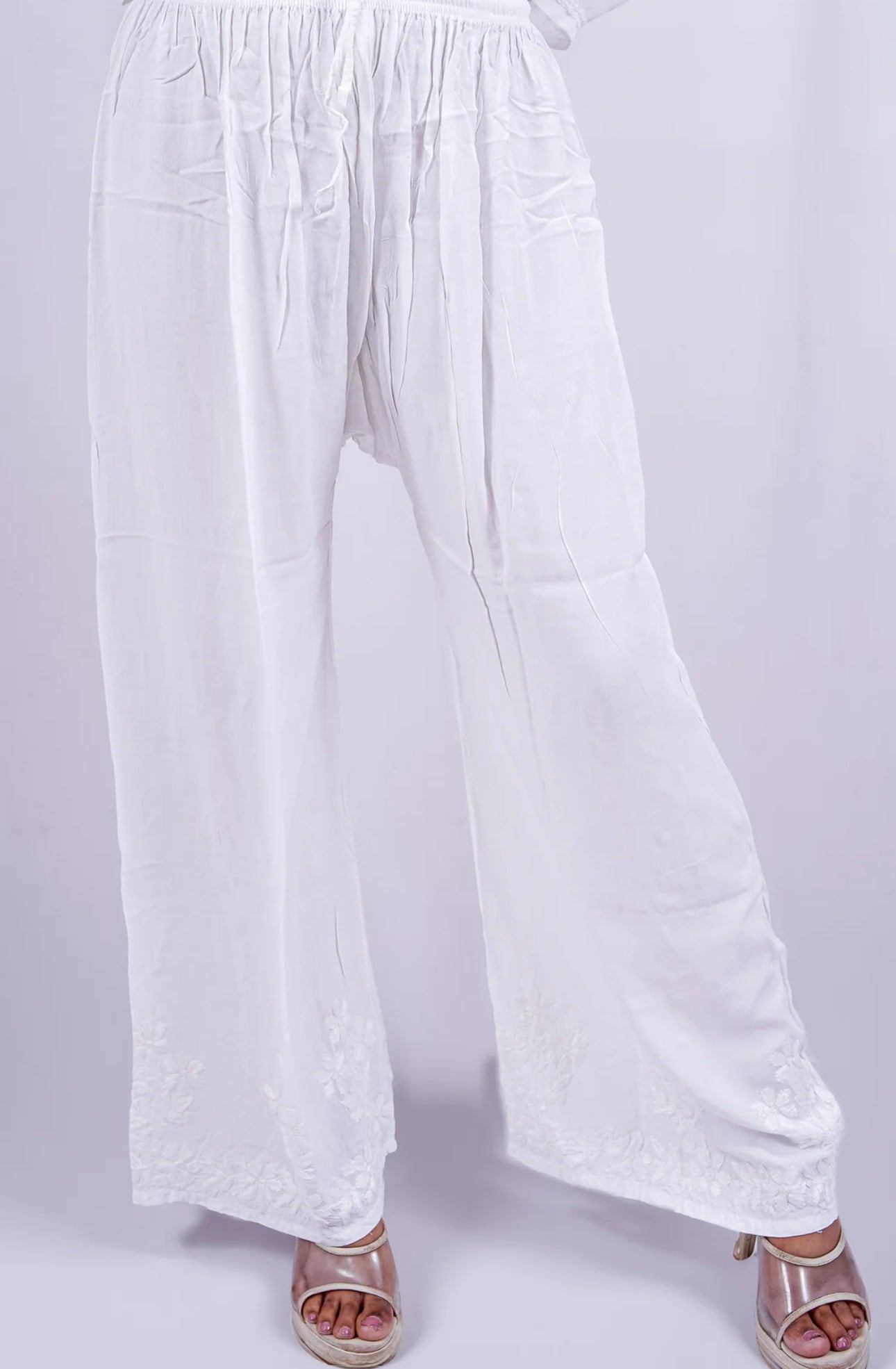 Modal Chikankari Palazzo
