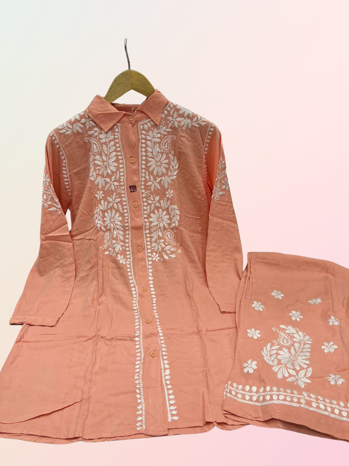 Mira Chikankari Co-ord Set