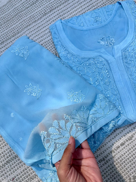 Cinderella Premium Chikankari Kurta/ Suit
